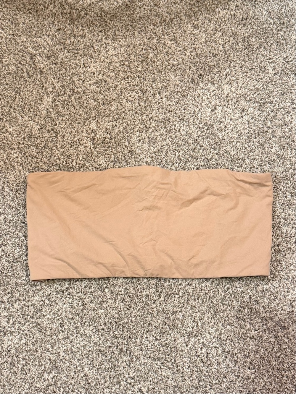 SKIMS Light Brown Bandeau Top